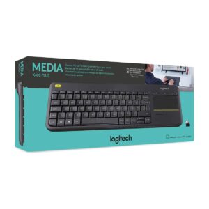 Logitech K400 Plus Wireless Keyboard with TouchPad