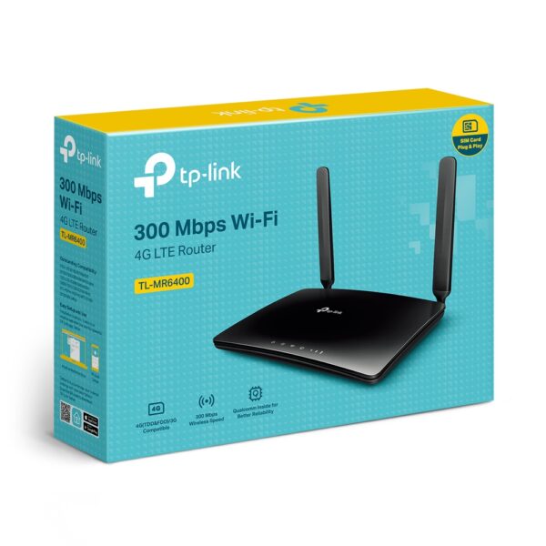 TP-Link 300Mbps Wireless N 4G LTE Router [TL-MR6400]