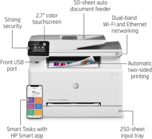 HP Color LaserJet Pro MFP M283fdw Printer