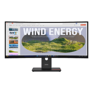 Lenovo ThinkVision T34WD-40 34"Ultrawide QHD Curved Monitor