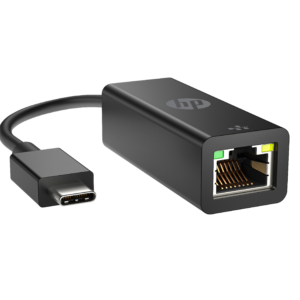 HP USB-C to RJ45 Adapter - Black